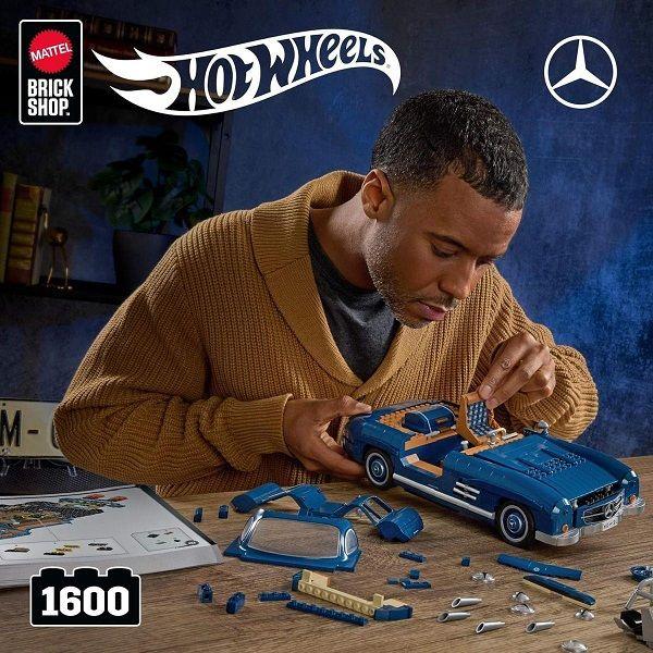 Hot Wheels Mercedes-Benz 4台セット【新品】 Hot Wheels Mercedes-Benz 300 SL - Blocos de Montar 1/12 - 1600